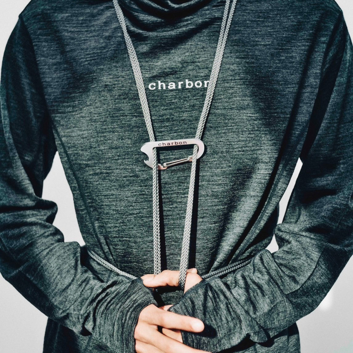 WOOL SOLID HOODIE