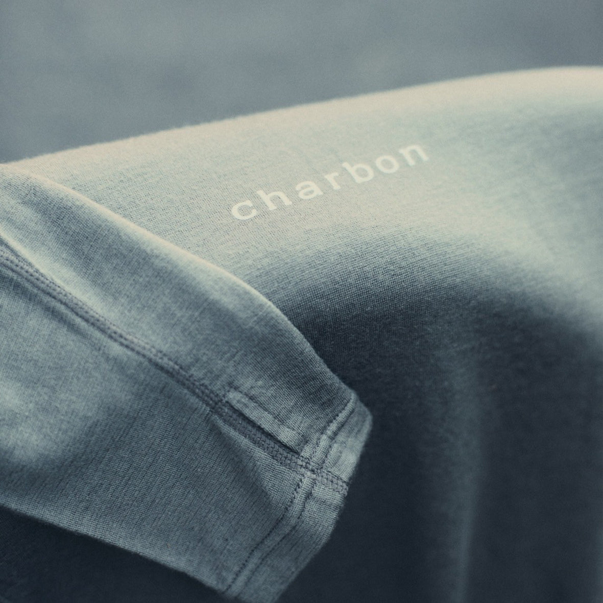 WOOL SOLID HOODIE GREY BEIGE
