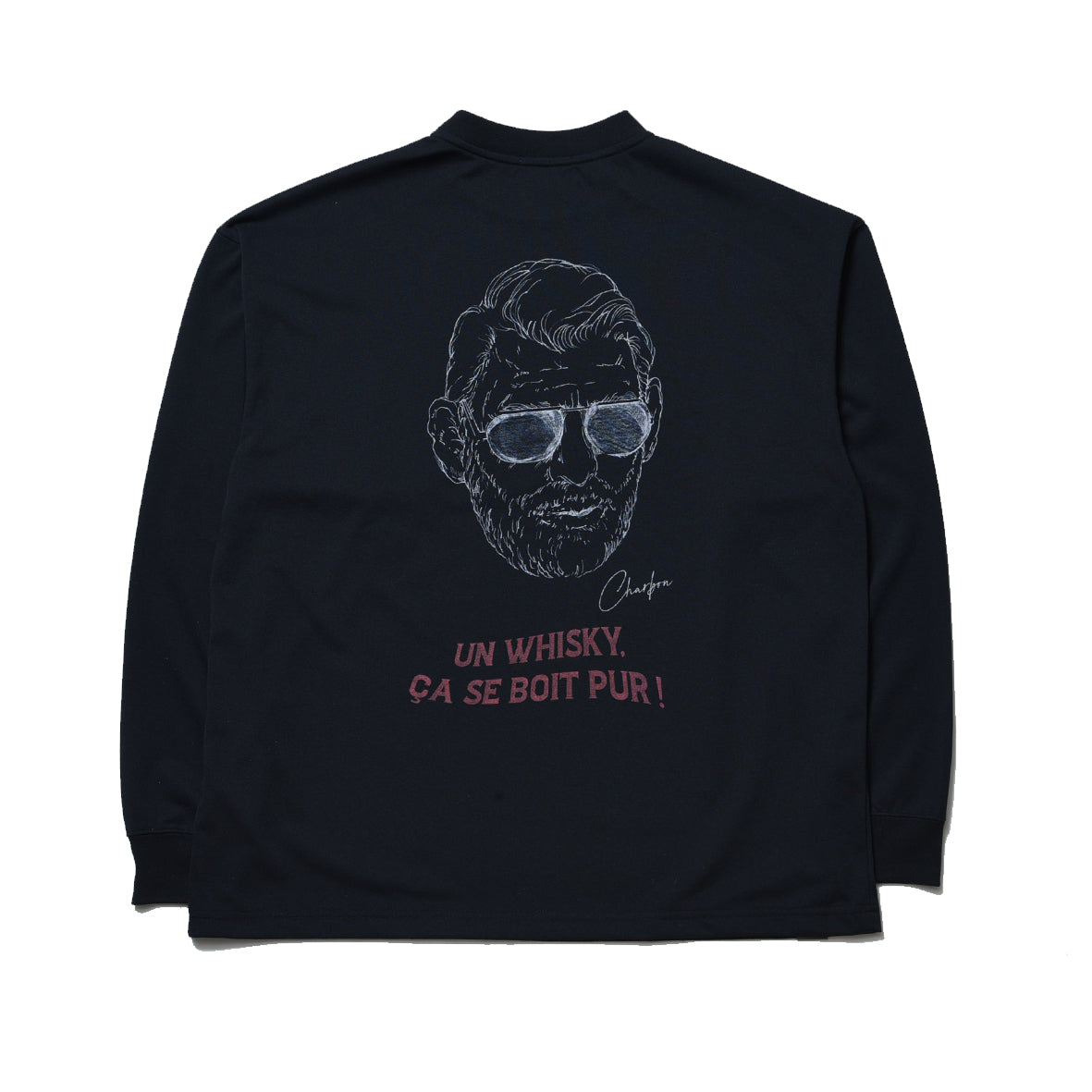 BITTER RUNNERS LONG SLEEVE T-SHIRT BLACK