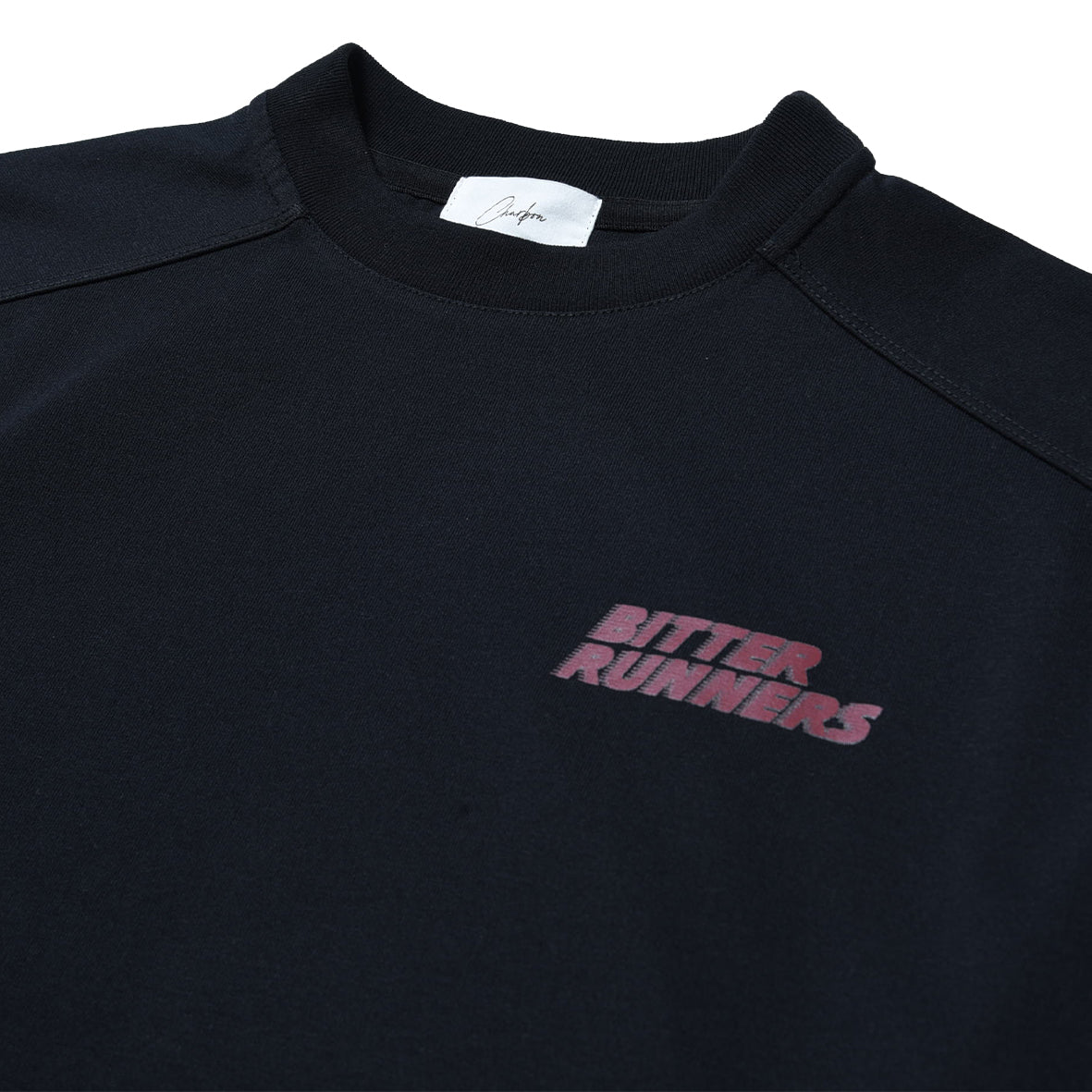 BITTER RUNNERS LONG SLEEVE T-SHIRT BLACK