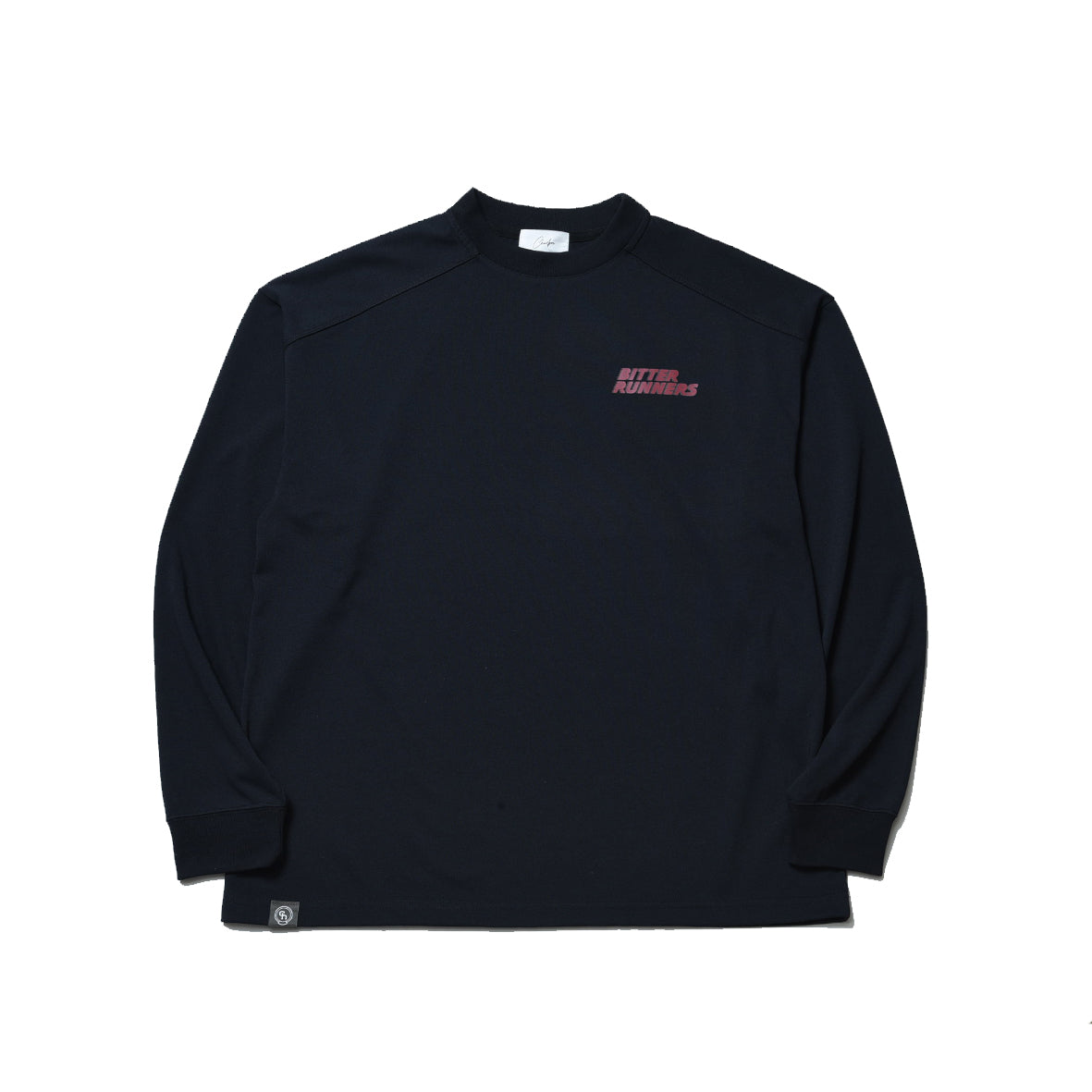 BITTER RUNNERS LONG SLEEVE T-SHIRT BLACK
