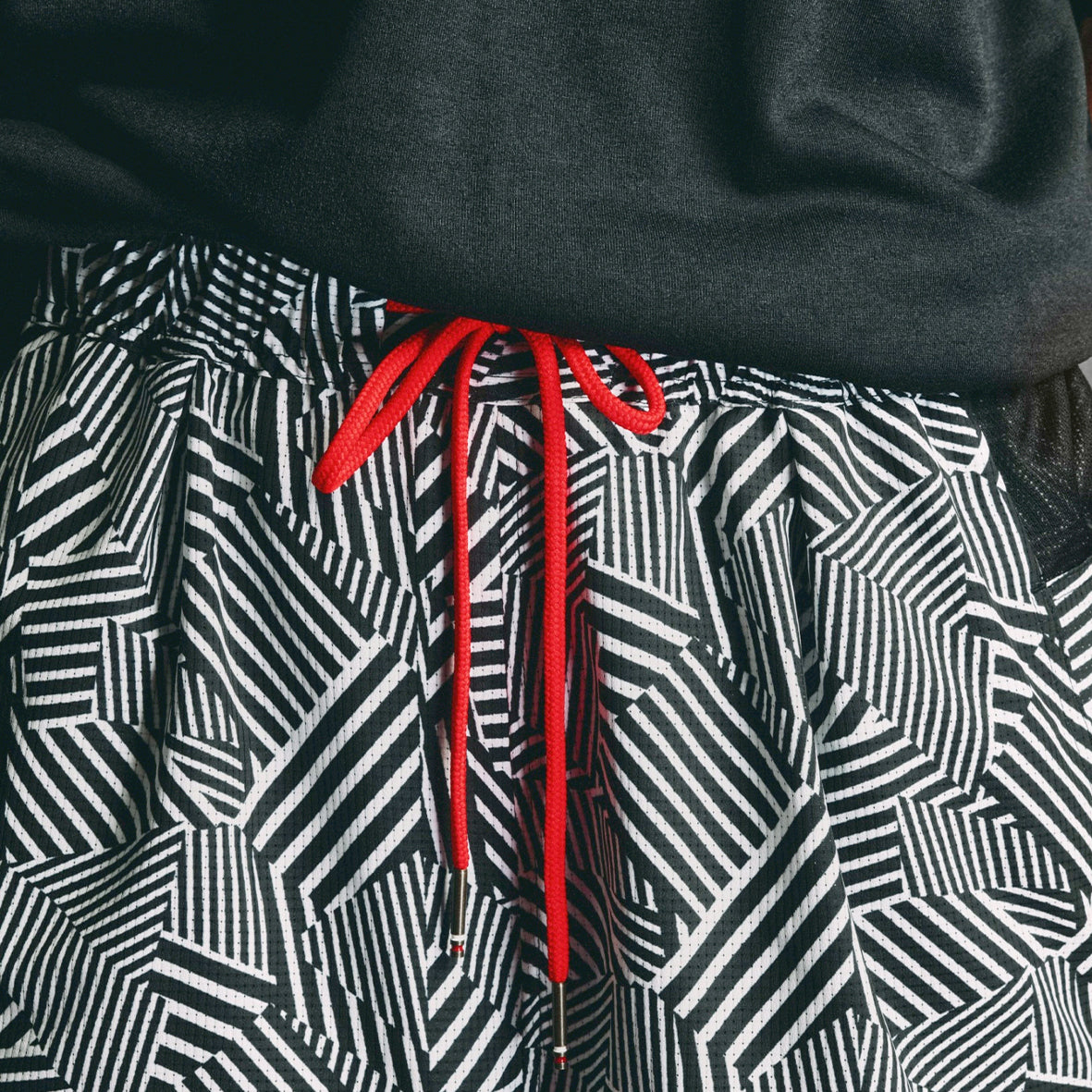 DAZZLE CAMOUFLAGE 7 POCKETS RACING SHORTS