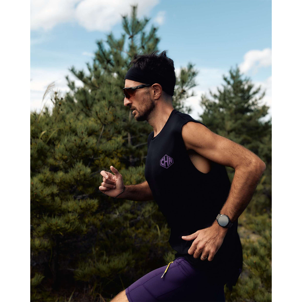 RIDGE ROAD RUNNERS TEC SLEEVELESS