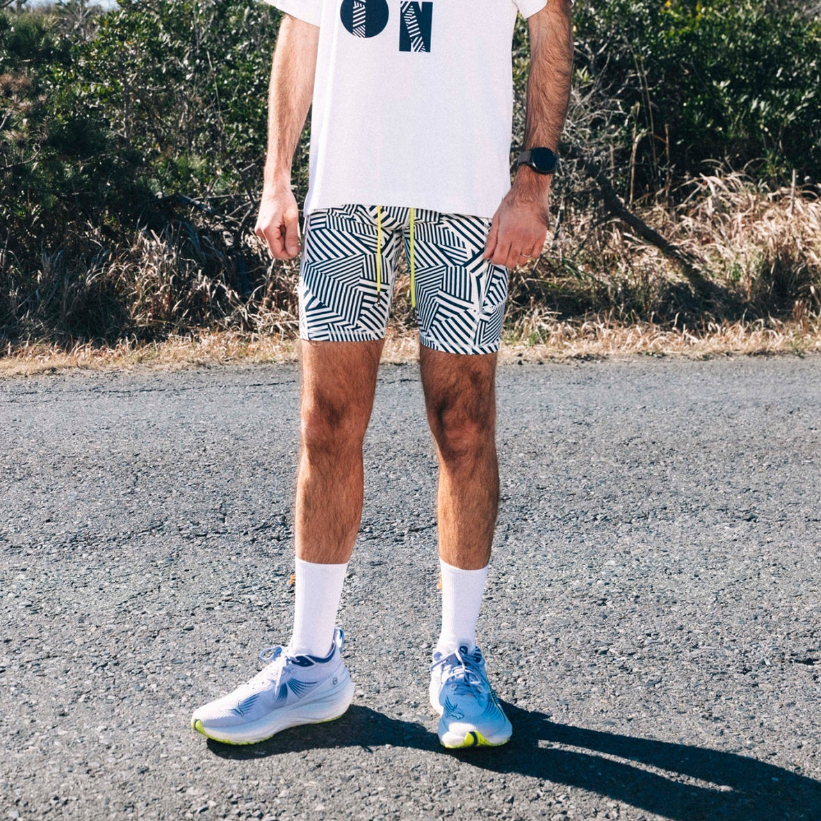 DAZZLE CAMOUFLAGE 10 POCKETS SHORT LEGGINGS（MEN）