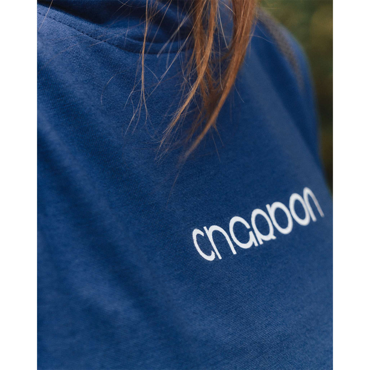 DRY LOGO ASYMMETRY HOODY DRESS