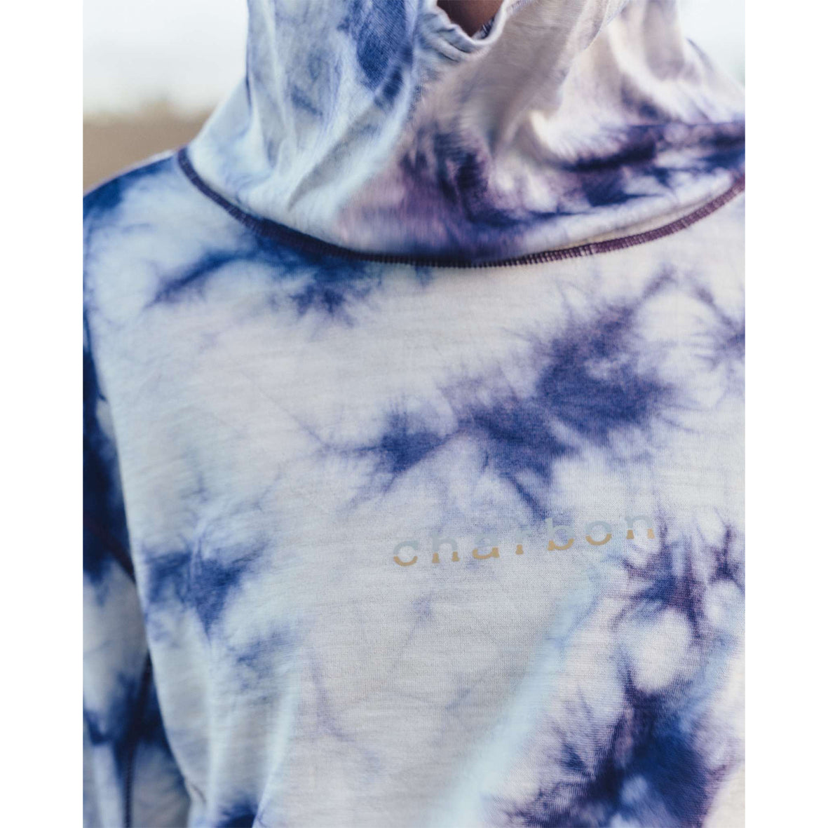 WOOL TIE DYE HOODIE
