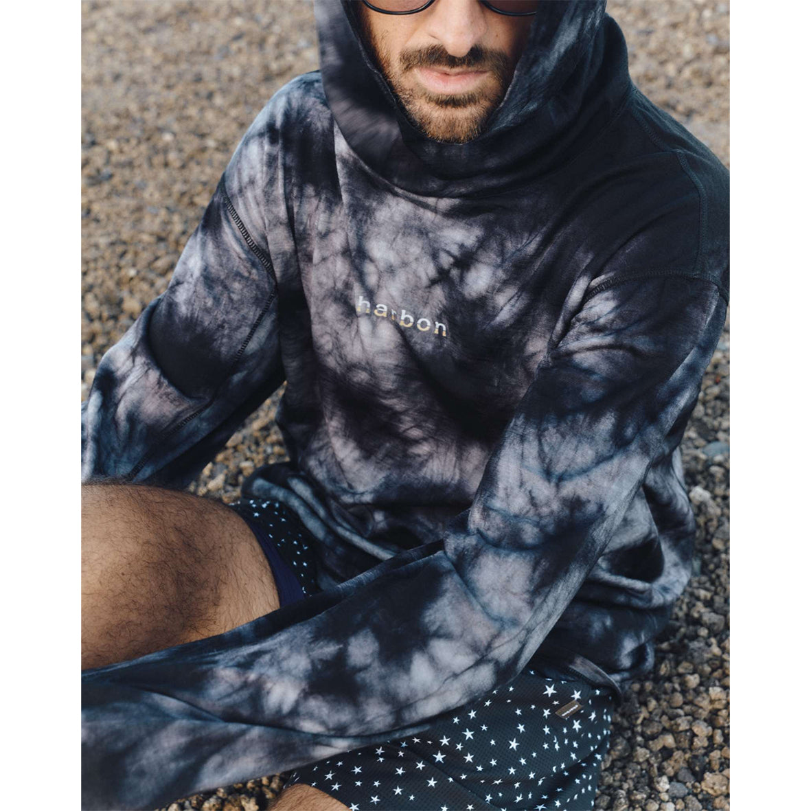 WOOL TIE DYE HOODIE