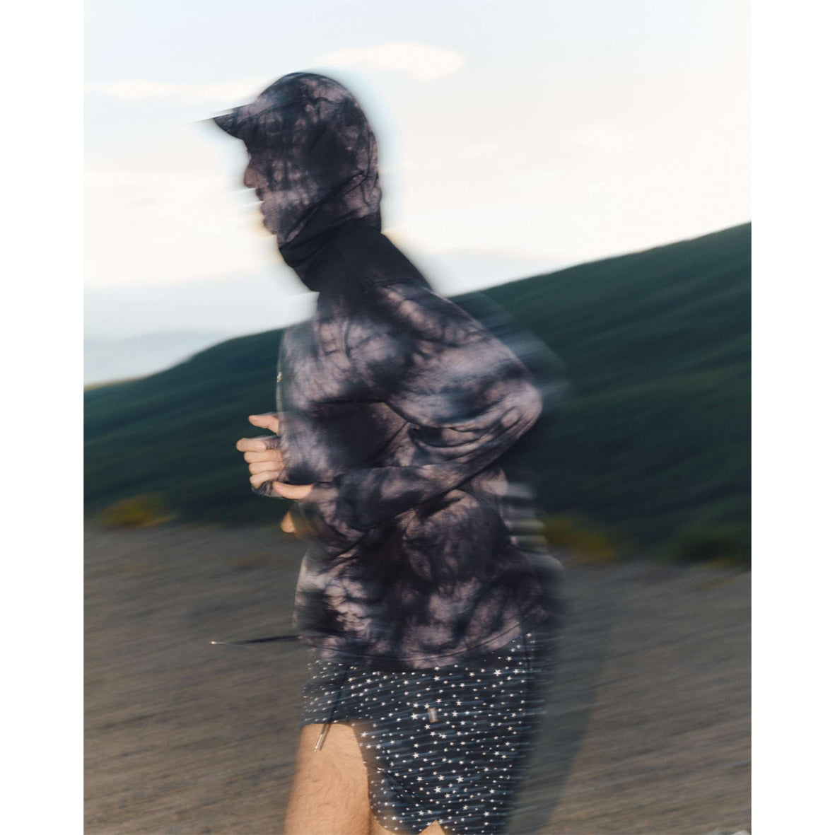 WOOL TIE DYE HOODIE