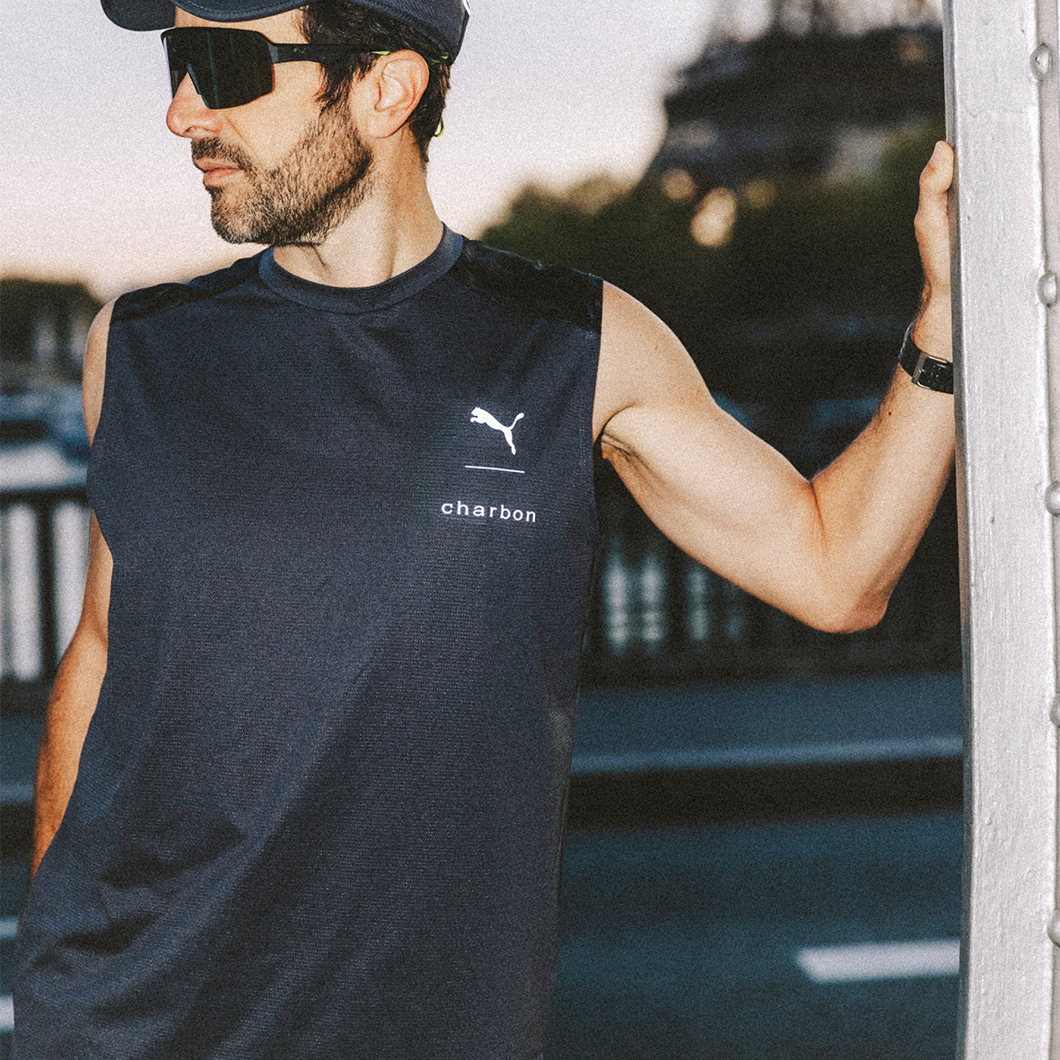 PUMA × CHARBON SLEEVELESS T-SHIRTS