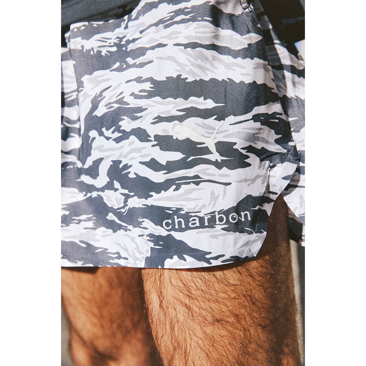 PUMA × CHARBON 7 POCKETS RACING SHORTS