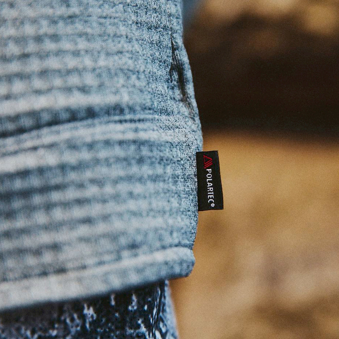 POLARTEC POWER GRID ZIP UP HOODIE