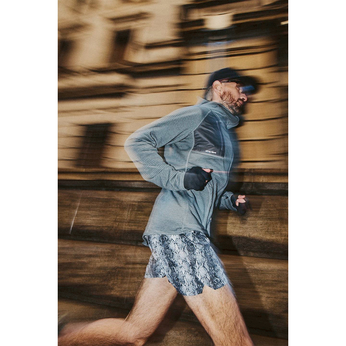 POLARTEC POWER GRID ZIP UP HOODIE