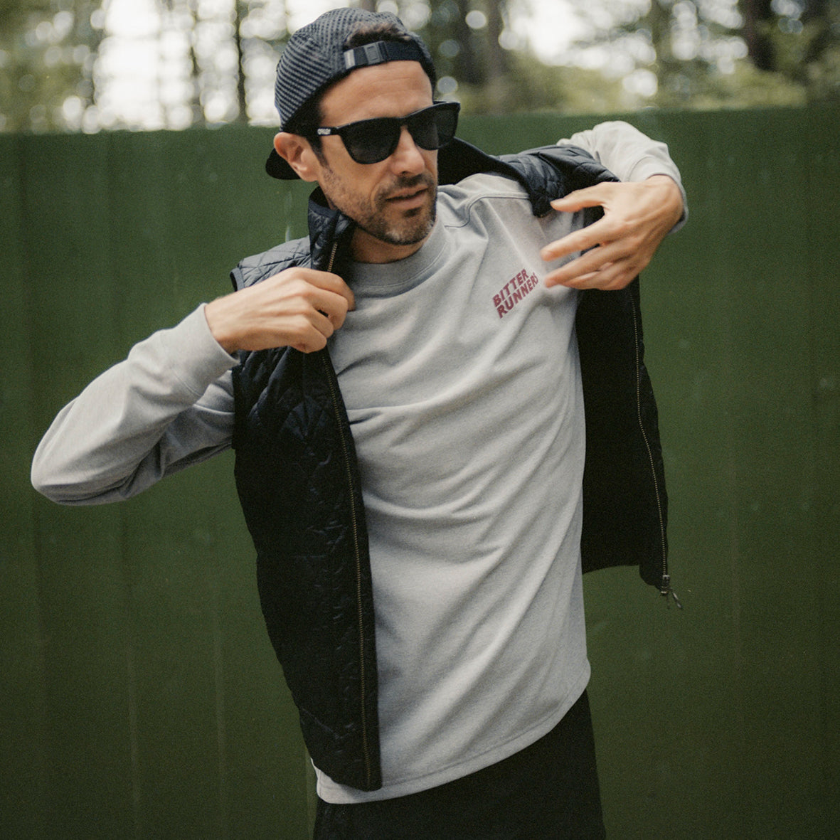 BITTER RUNNERS LONG SLEEVE T-SHIRT