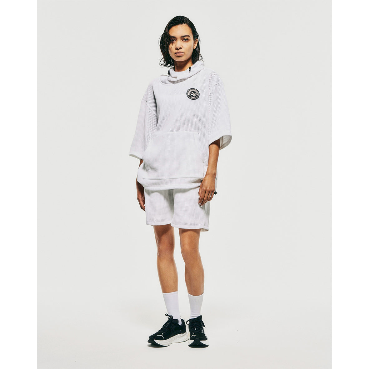 POLARTEC POWER DRY NET MESH HALF SLEEVE PARKA