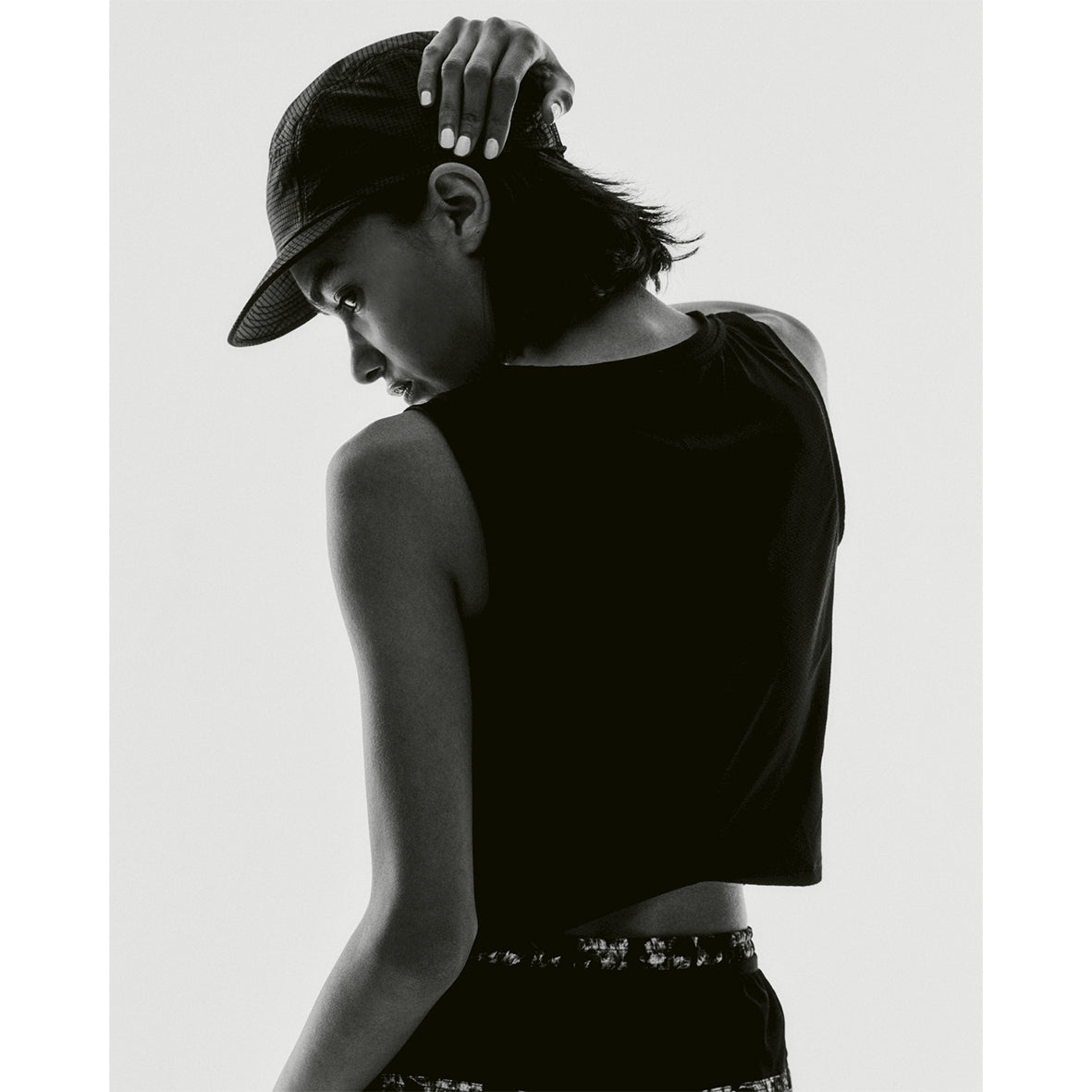 ITALIAN FABRIC SHORT SLEEVELESS