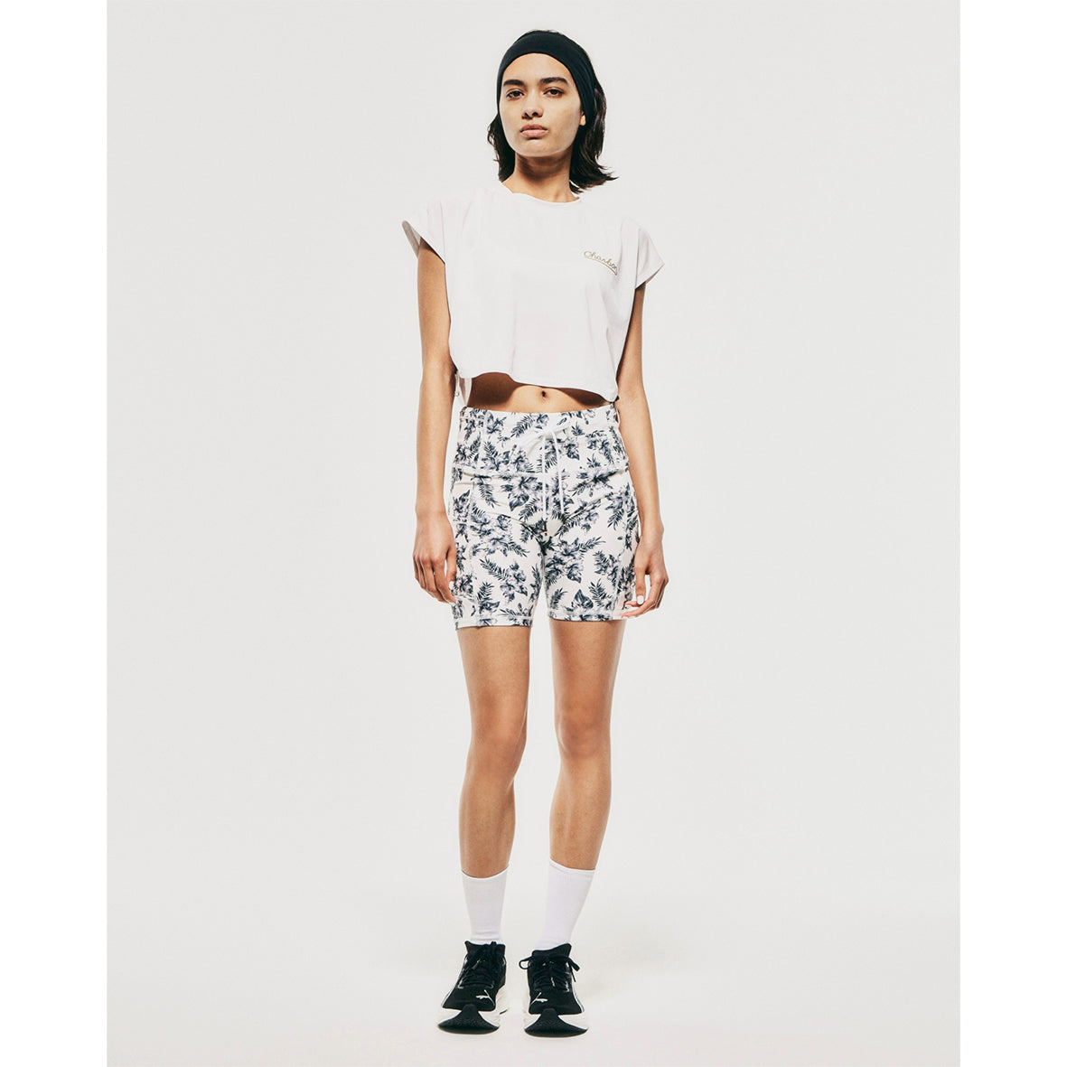 FLOWER 10 POCKETS SHORT LEGGINGS（WOMEN）