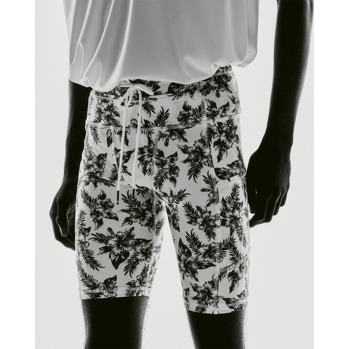 FLOWER 10 POCKETS SHORT LEGGINGS（MEN）