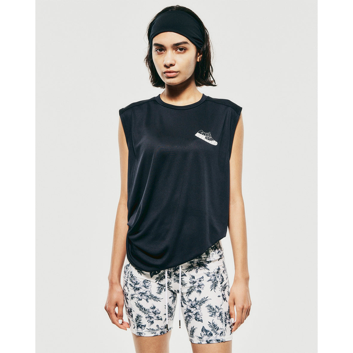 FLOWER 10 POCKETS SHORT LEGGINGS（WOMEN）