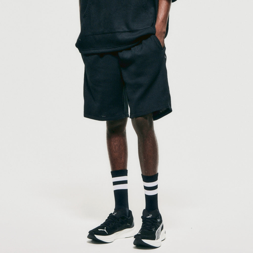 charbon ランニング　POWER DRY NET MESH SHORTS POLARTEC POWER DRY NET MESH SHORTS