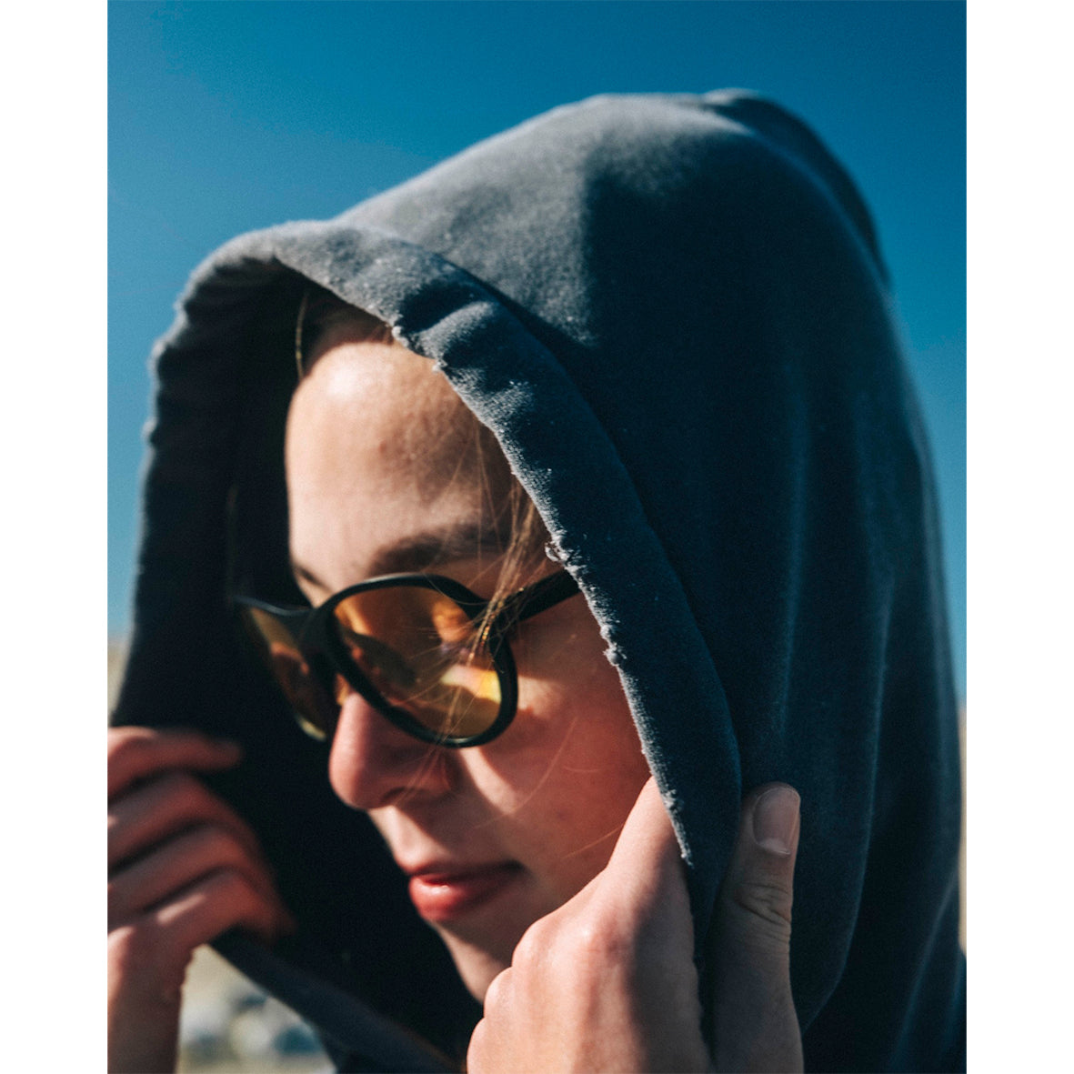 PIGMENT DYE DRY SEWAT PARKA
