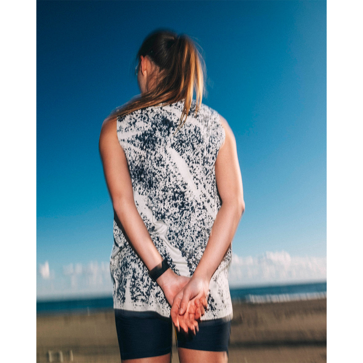 REDA WOOL SPLASH DYE N/S T-SHIRT