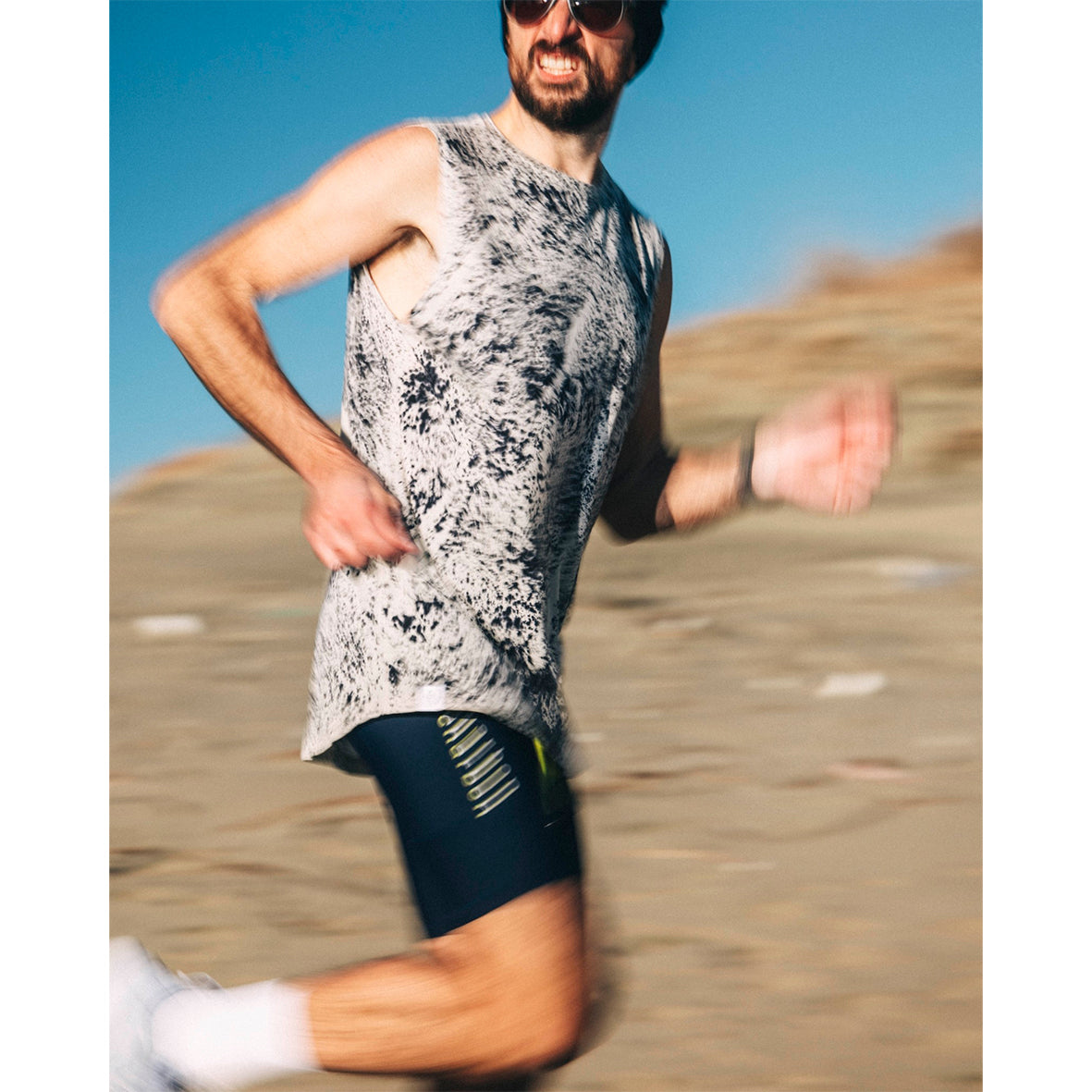 REDA WOOL SPLASH DYE N/S T-SHIRT