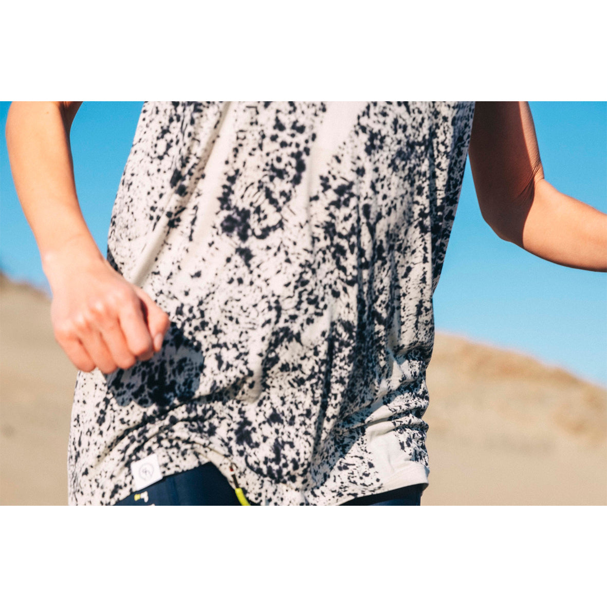 REDA WOOL SPLASH DYE N/S T-SHIRT