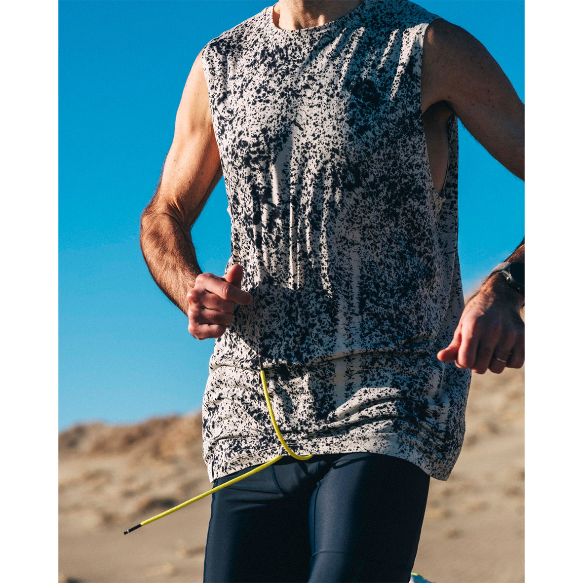 REDA WOOL SPLASH DYE N/S T-SHIRT