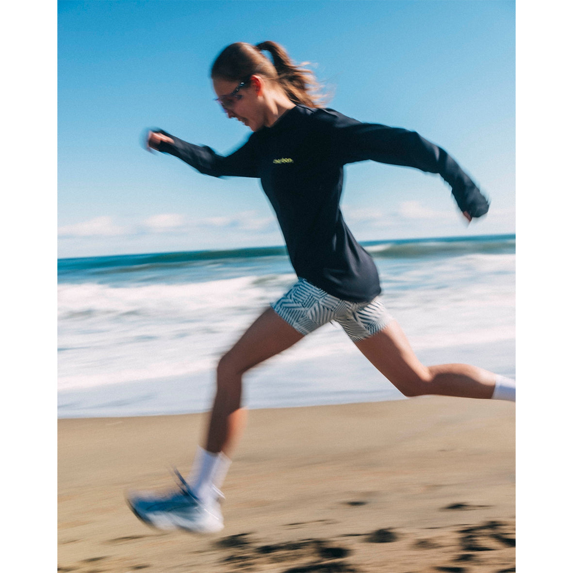 DAZZLE CAMOUFLAGE 10 POCKETS SHORT LEGGINGS（WOMEN）