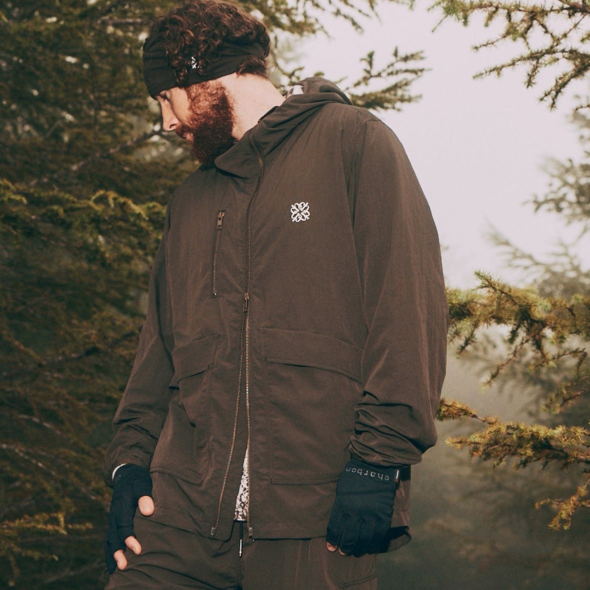 LIMONTA NYLON ZIP UP PARKA