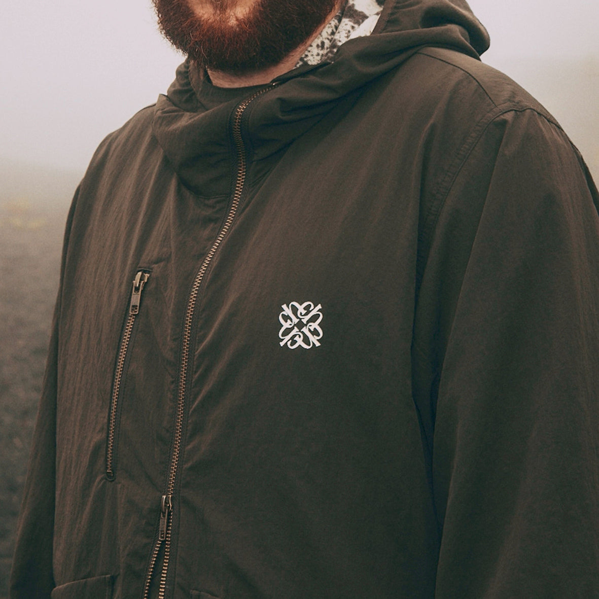 LIMONTA NYLON ZIP UP PARKA